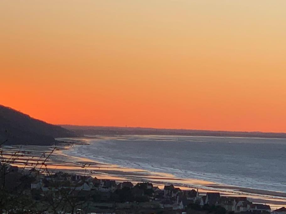 Superbe Vue Mer Panoramique F3 Blonville-sur-Mer Kültér fotó