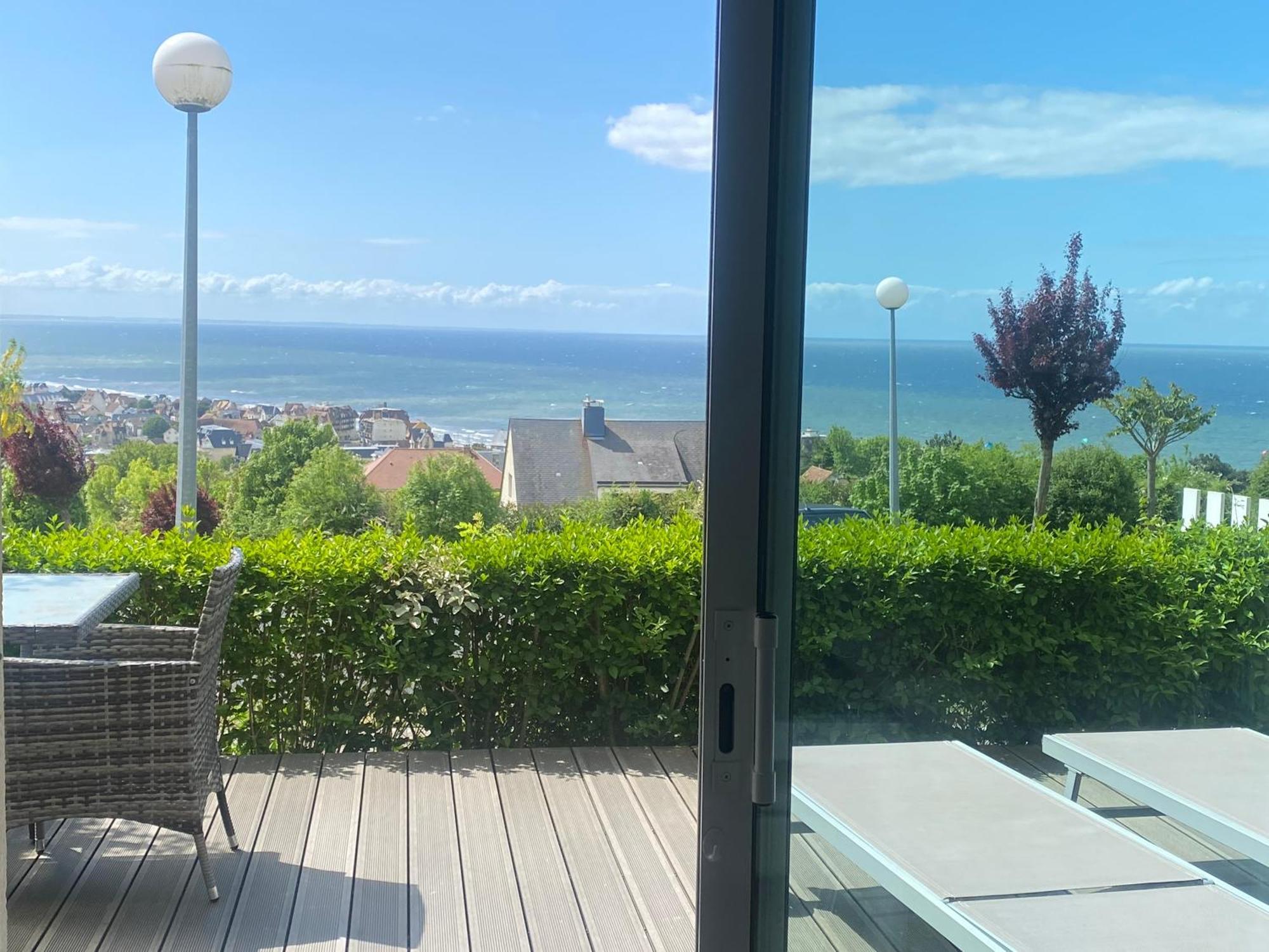 Superbe Vue Mer Panoramique F3 Blonville-sur-Mer Kültér fotó